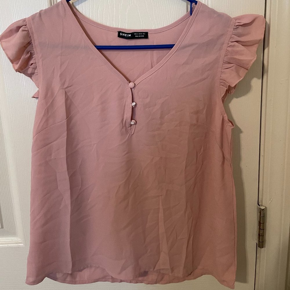 SHEIN Pink Blouse
